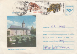 42916- VATRA MOLDOVITEI MONASTERY, COVER STATIONERY, 1995, ROMANIA - Abbeys & Monasteries