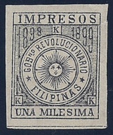 ESPAÑA/FILIPINAS 1898/99 - Edifil #1s Correo Insurrecto - MLH * - Sin Dentar, No Catalogado - Philippinen