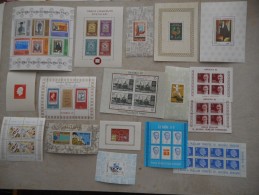 0274 Türkei Türkiye Block 9,10,11,12,13,14,15,16,18,19,20,21,22 A+B,23,24, KB 2482 Mnh - Lot Souv.sheet - Autres & Non Classés