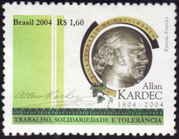 BRESIL  2004  -  YT 2897  -   Kardec - Cote 1.75e - Used Stamps