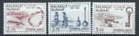 Groënland 1984 N°136/138 Neufs 1000 Ans Du Groenland - Unused Stamps