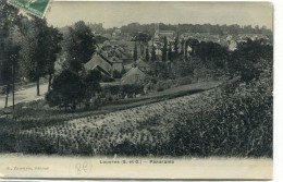 CPA 95  LOUVRES PANORAMA 1907 - Louvres