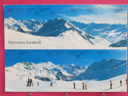 Suisse - Zinal - Val D'Anniviers - Panorama Sorebois - Joli Timbre - 1961 - Scans Recto-verso - Anniviers