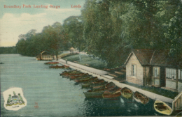 GB LEEDS / Roundhay Park Landing Stage / CARTE COULEUR GLACEE - Leeds