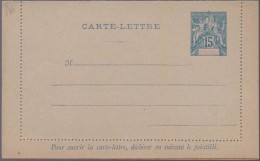 France Colony, French Diego Suarez, Letter Sheet, Postal Stationary, Entier Postale, Mint - Covers & Documents