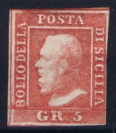 Sicilia   Sa 9 Mi 4a  MH/* Falz/ Charniere - Sicilia