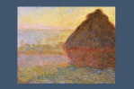 A58-66  @   France Impressionisme Oil Painting Claude Monet  , ( Postal Stationery , Articles Postaux ) - Impressionisme
