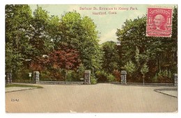 S4778 - Barbour St. Entrance To Keney Park, Hartford - Hartford