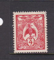 New Caledonia SG 358 1960 Postal Centenary ,4F Red Used - Usati