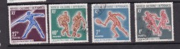 New Caledonia SG 369-372 1963 1st South Pacific Games,used Set - Gebraucht