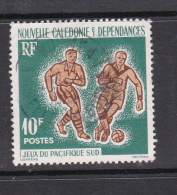 New Caledonia SG 371 1963 1st South Pacific Games,10F Football MNH - Gebraucht