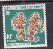 New Caledonia SG 371 19631st South Pacific Games,10F Football Used - Used Stamps