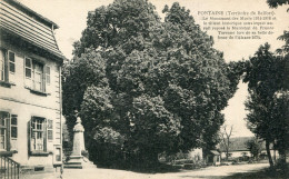 FONTAINE(TERRITOIRE DE BELFORT) ARBRE - Fontaine