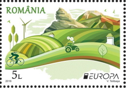Romania 2016 /Europa CEPT / Set 2 Stamps - 2016