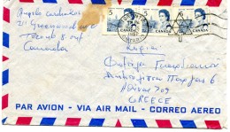 Canada/Greece- Air Mail Cover Posted From Toronto-Ontario [15.9.1967, Trans. 18.9, Arr. 20.9] To Neapolis(Athens) - Poste Aérienne