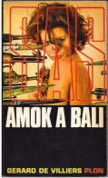 AMOK à BALI--Gérard De VILLIERS-Plon 1970--BE - SAS