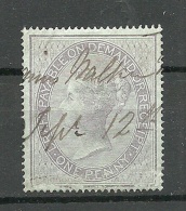 Great Britain Old Revenue Tax Stamp Queen Victoria Payable On Demand O - Dienstmarken