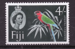 Fiji Queen Elizabeth Four Shilling Definitive Stamp In Mounted Mint Condition. - Fidji (...-1970)