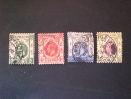 STAMPS HONG KONG 1912 King George V Of The United Kingdom - Oblitérés