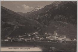 Delcampe - Splügen, Generalansicht Von - Splügen