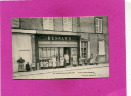 CHAMPIGNY  1910  PAYSAN  METIER DEVANTURE COMMERCE EPICERIE MERCERIE   " ETS  BESNARD "  EDIT - Champigny