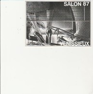 VENISSIEUX - CARTE LAUREAT DU CONCOURS "CREATION " Au 3 Eme SALON DE LA CP MODERNE-1987 - Vénissieux