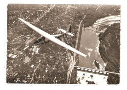 CPSM Planeur M200 Au-dessus De 03 MOULINS Fafrication CARMA à Moulins Planeur Ponts Cours D´eau Ville - 1946-....: Modern Era