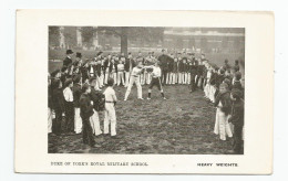 Cpa Boxe Duke Of York's Royal Military School Heavy Weights - Boxe