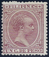 ESPAÑA/FILIPINAS 1896/97 - Edifil #122 - MNH ** - Variedad: Punto Entre La "A" Y La "S " - Philippinen