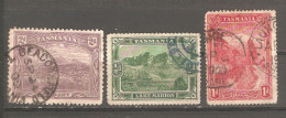 Sellos Nº 59/61 Tasmania - Used Stamps