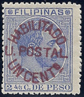 ESPAÑA/FILIPINAS 1881/88 - Edifil #66AX Tipo III - No Catalogado - Philippinen