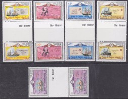 Turks & Caicos Islands 1979 Sir Rowland Hill 5v Gutter ** Mnh (30105) - Turks- En Caicoseilanden