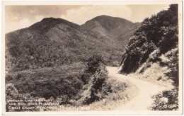 Indian Gap Highway And Bull Head Mountain, Great Smoky Mtn.  RPPC [17592] - USA National Parks