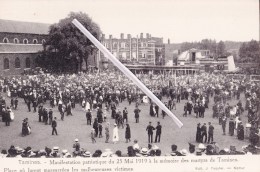 TAMINES -Manifestation Patriotique Du 25 Mai 1919 à La Mémoire Des Martyrs De Tamines, Place Où Elles Furent Massacrées - Sambreville