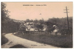 Cpa- SONGEONS- Hameau De Riffin  2 Scans - Songeons