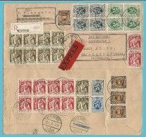 279+283+285+337+339+341 Op Brief Aangetekend Per EXPRES Met Stempel WESTERLOO Naar REMSCHEID-LENNEP (Duitsland) - 1932 Ceres Und Mercure