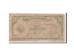 Billet, Philippines, 20 Centavos, Undated, Undated, KM:130a, B - Philippines