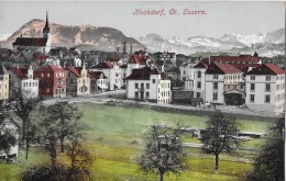 HOCHDORF → Dorfpartie, Ca.1910 - Hochdorf