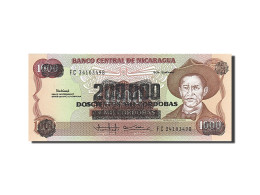 Billet, Nicaragua, 200,000 Córdobas On 1000 Córdobas, 1990, 1990, KM:162, NEUF - Nicaragua