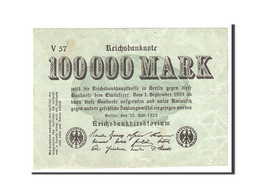 Billet, Allemagne, 100,000 Mark, 1923, 1923-07-25, KM:91a, TTB - 100.000 Mark