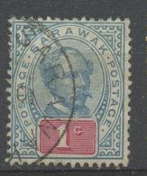 Sarawak 1901 1c Sir Charles Brooke  Issue #36 - Sarawak (...-1963)