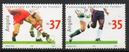 2002 Angola World Cup Football Complete Set Of 2    MNH - 2002 – Südkorea / Japan