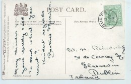 Single Circle - Cults (Aberdeen) On Oilette Of Evesham - Postmark Collection