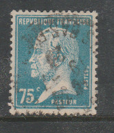 FRANCE N° 177 75C BLEU TYPE PASTEUR PONT APRES LE S DE POSTES OBL - Used Stamps