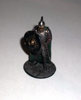 Figurine En Plomb Rohan Soldier Série - Seigneur Des Anneaux - Eaglemoss 2003 - Le Seigneur Des Anneaux