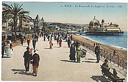 NICE - PROMENADE DES ANGLAIS -                 T - Piazze