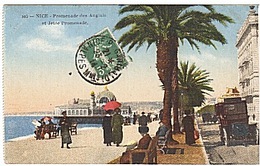 NICE - PROMENADE DES ANGLAIS -                     T - Piazze