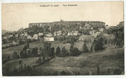 CARLAT  (15.Cantal)  Vue Générale - Carlat