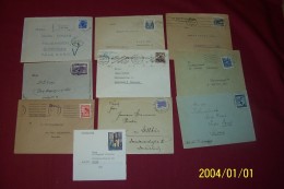 LOT DE 10  LETTRES D´AUTRICHE  DESTINATION DIVERSE  )) LOT 14 - Collections