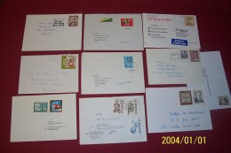 LOT DE 10  LETTRES D´AUTRICHE  DESTINATION DIVERSE  )) LOT 14 - Sammlungen